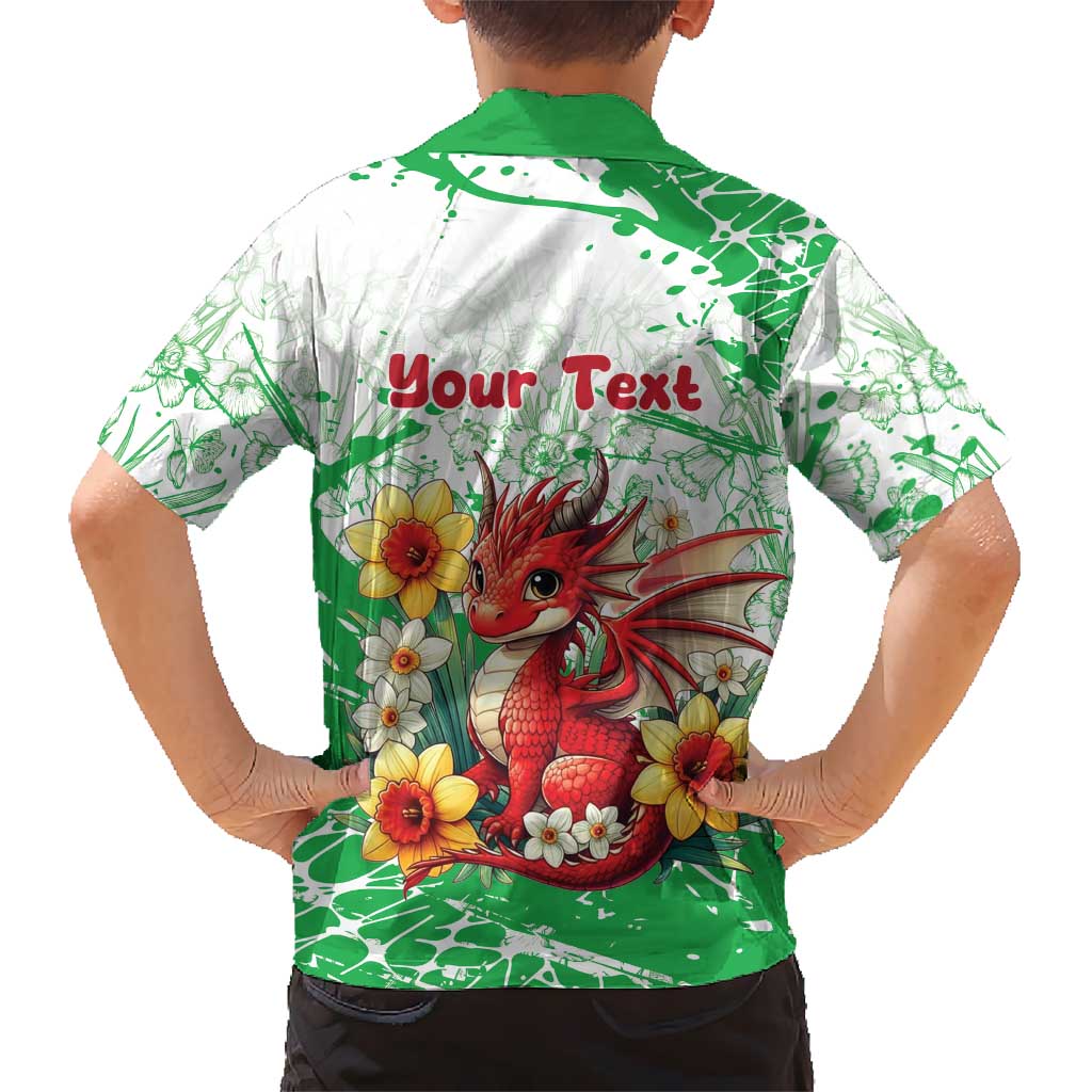 Wales Saint David’s Day Personalized Hawaiian Shirt Funny Welsh Dragon Daffodil - Wonder Print Shop