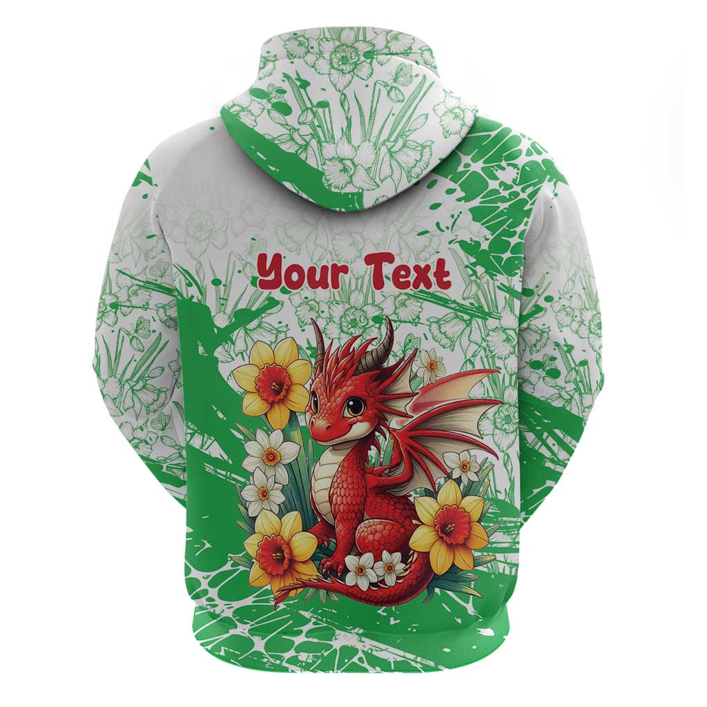 Wales Saint David’s Day Personalized Hoodie Funny Welsh Dragon Daffodil - Wonder Print Shop