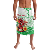 Wales Saint David’s Day Personalized Lavalava Funny Welsh Dragon Daffodil - Wonder Print Shop