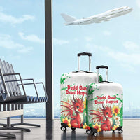Wales Saint David’s Day Personalized Luggage Cover Funny Welsh Dragon Daffodil - Wonder Print Shop