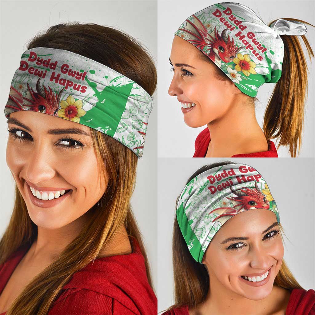 Wales Saint David’s Day Personalized Neck Gaiter Funny Welsh Dragon Daffodil - Wonder Print Shop