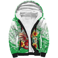 Wales Saint David’s Day Personalized Sherpa Hoodie Funny Welsh Dragon Daffodil - Wonder Print Shop