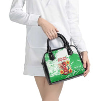 Wales Saint David’s Day Personalized Shoulder Handbag Funny Welsh Dragon Daffodil - Wonder Print Shop