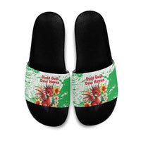 Wales Saint David’s Day Personalized Slide Sandals Funny Welsh Dragon Daffodil - Wonder Print Shop