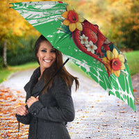 Wales Saint David’s Day Personalized Umbrella Funny Welsh Dragon Daffodil - Wonder Print Shop