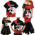 Personalized Poland Eagle Family Matching Mermaid Dress and Hawaiian Shirt Rzeczpospolita Polska Poppy Flower