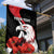 Personalized Poland Eagle Garden Flag Rzeczpospolita Polska Poppy Flower