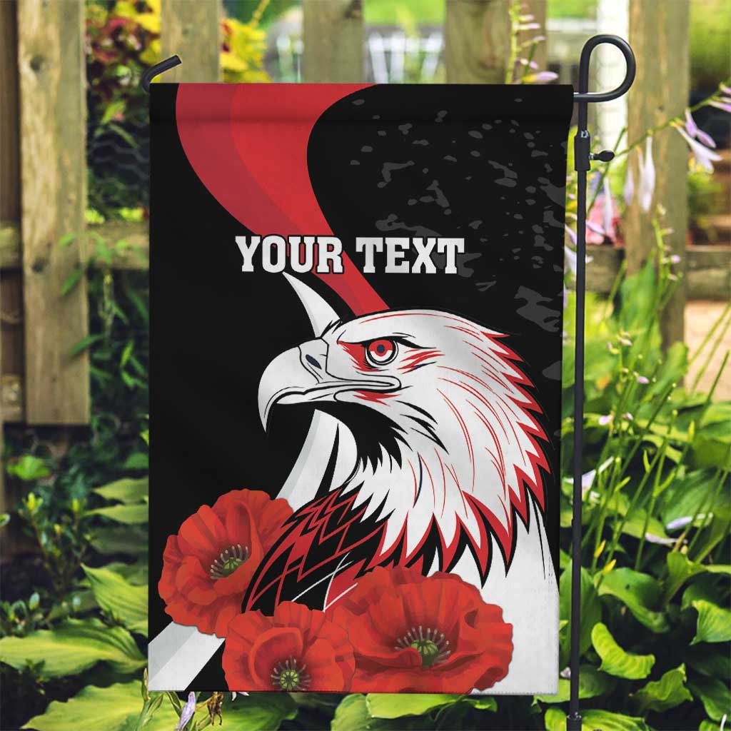 Personalized Poland Eagle Garden Flag Rzeczpospolita Polska Poppy Flower