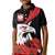 Personalized Poland Eagle Kid Polo Shirt Rzeczpospolita Polska Poppy Flower