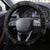 Poland Eagle Steering Wheel Cover Rzeczpospolita Polska Poppy Flower