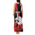 Personalized Poland Eagle Tank Maxi Dress Rzeczpospolita Polska Poppy Flower