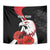 Personalized Poland Eagle Tapestry Rzeczpospolita Polska Poppy Flower