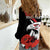 Personalized Poland Eagle Women Casual Shirt Rzeczpospolita Polska Poppy Flower