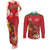 Custom Wales Football Couples Matching Tank Maxi Dress and Long Sleeve Button Shirt Y Ddraig Goch Ddyry Cychwyn