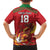 Custom Wales Football Family Matching Off The Shoulder Long Sleeve Dress and Hawaiian Shirt Y Ddraig Goch Ddyry Cychwyn