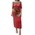 Custom Wales Football Family Matching Puletasi and Hawaiian Shirt Y Ddraig Goch Ddyry Cychwyn