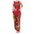 Custom Wales Football Family Matching Tank Maxi Dress and Hawaiian Shirt Y Ddraig Goch Ddyry Cychwyn