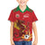 Custom Wales Football Kid Hawaiian Shirt Y Ddraig Goch Ddyry Cychwyn