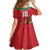 Custom Wales Football Kid Short Sleeve Dress Y Ddraig Goch Ddyry Cychwyn