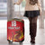 Custom Wales Football Luggage Cover Y Ddraig Goch Ddyry Cychwyn