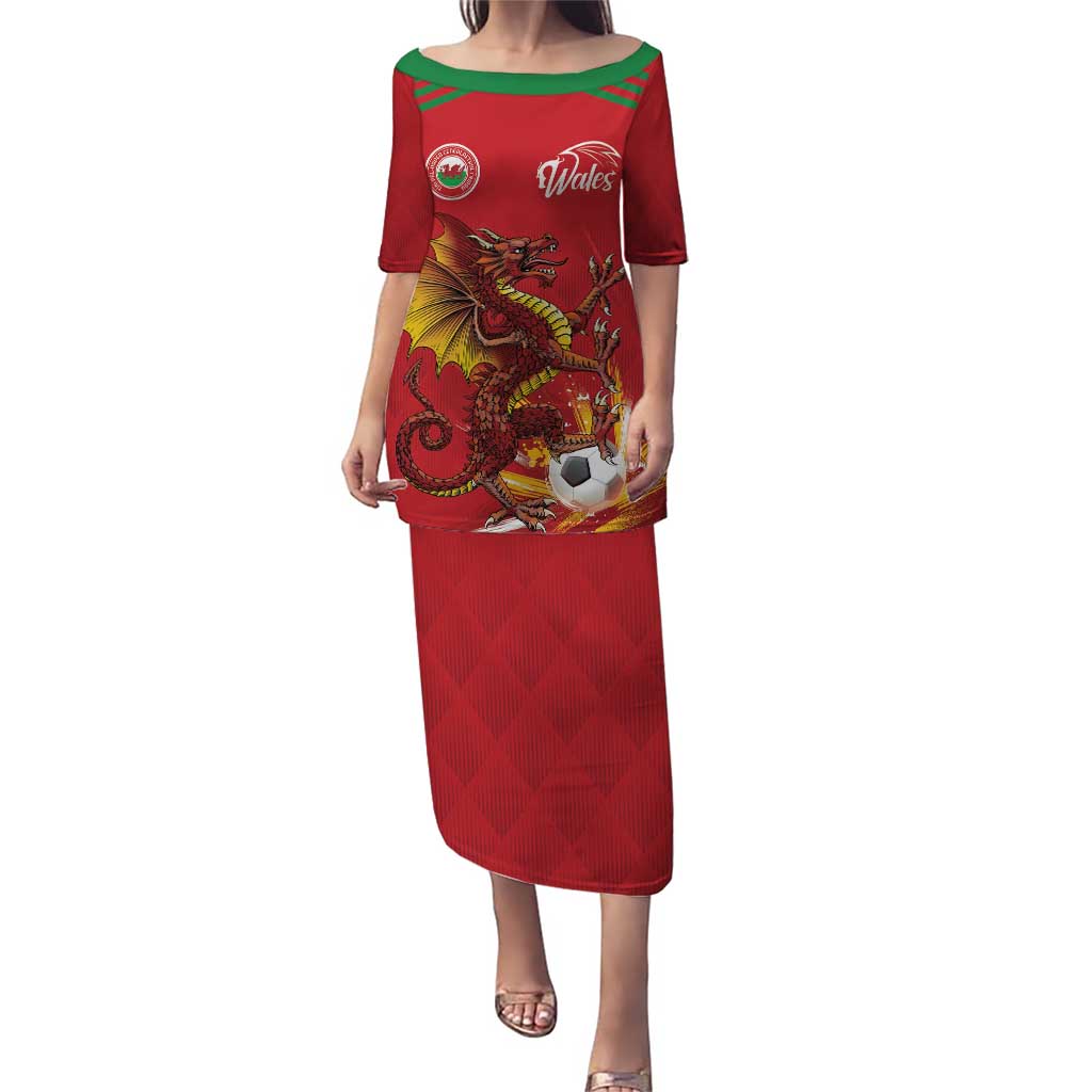 Custom Wales Football Puletasi Y Ddraig Goch Ddyry Cychwyn
