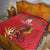 Custom Wales Football Quilt Y Ddraig Goch Ddyry Cychwyn