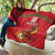 Custom Wales Football Quilt Y Ddraig Goch Ddyry Cychwyn