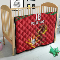 Custom Wales Football Quilt Y Ddraig Goch Ddyry Cychwyn
