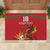 Custom Wales Football Rubber Doormat Y Ddraig Goch Ddyry Cychwyn