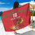 Custom Wales Football Sarong Y Ddraig Goch Ddyry Cychwyn