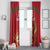 Custom Wales Football Window Curtain Y Ddraig Goch Ddyry Cychwyn