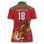 Custom Wales Football Women Polo Shirt Y Ddraig Goch Ddyry Cychwyn