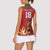 Custom Wales Football Women Sleeveless Polo Shirt Y Ddraig Goch Ddyry Cychwyn