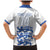 Custom England Fooball Family Matching Mermaid Dress and Hawaiian Shirt The Three Lions Blue Version