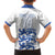 Custom England Fooball Kid Hawaiian Shirt The Three Lions Blue Version