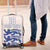 Custom England Fooball Luggage Cover The Three Lions Blue Version