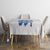 Custom England Fooball Tablecloth The Three Lions Blue Version