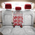 Custom England Fooball Back Car Seat Cover The Three Lions Red Version
