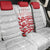 Custom England Fooball Back Car Seat Cover The Three Lions Red Version
