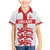 Custom England Fooball Family Matching Mermaid Dress and Hawaiian Shirt The Three Lions Red Version