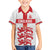 Custom England Fooball Kid Hawaiian Shirt The Three Lions Red Version