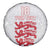 Custom England Fooball Spare Tire Cover The Three Lions Red Version