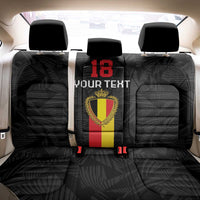 Custom Belgium Football Back Car Seat Cover De Rode Duivels