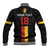 Custom Belgium Football Baseball Jacket De Rode Duivels