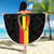 Custom Belgium Football Beach Blanket De Rode Duivels