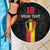 Custom Belgium Football Beach Blanket De Rode Duivels