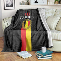 Custom Belgium Football Blanket De Rode Duivels