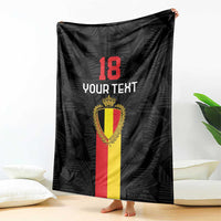 Custom Belgium Football Blanket De Rode Duivels