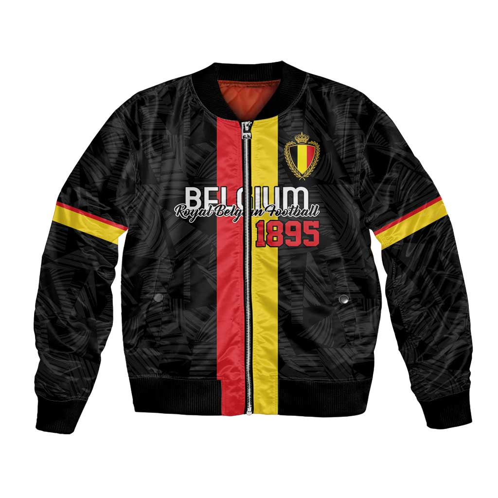 Custom Belgium Football Bomber Jacket De Rode Duivels
