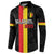 Custom Belgium Football Button Sweatshirt De Rode Duivels